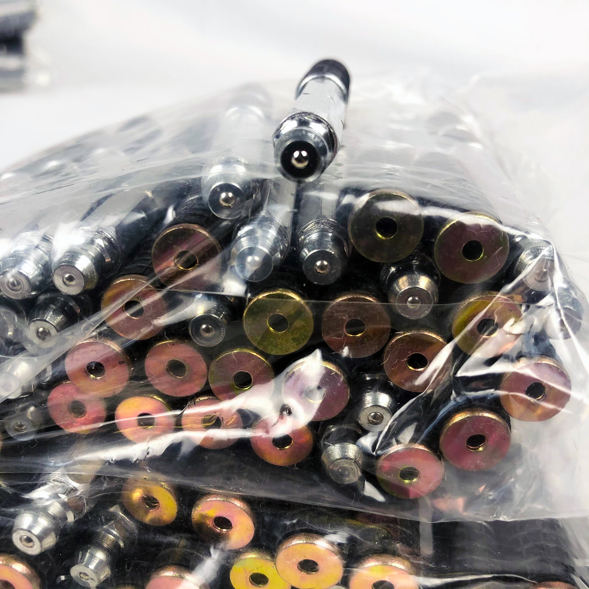 100 pcs/bag B-10 (3/8" x 4") Aluminum Injection Packers