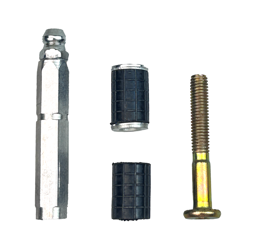 100 pcs/bag B-8 (3/8" x 3.1") Aluminum Injection Packers