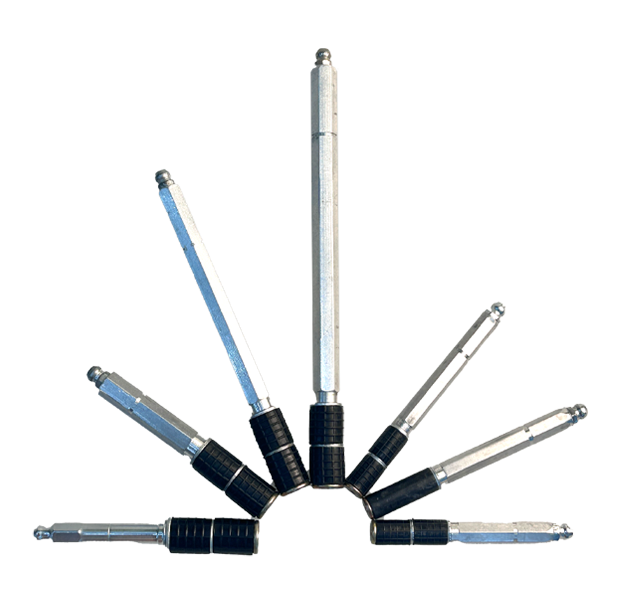 100 pcs/bag A-10 (1/2" x 3.6") Aluminum Injection Packers