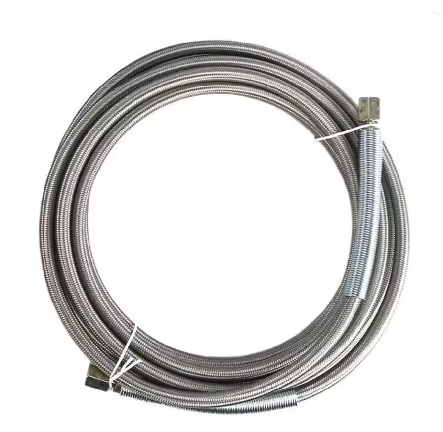 5m Stainless Steel Braided Hose – High Pressure 15,000 PSI, Ultra Durable & Heat Resistant