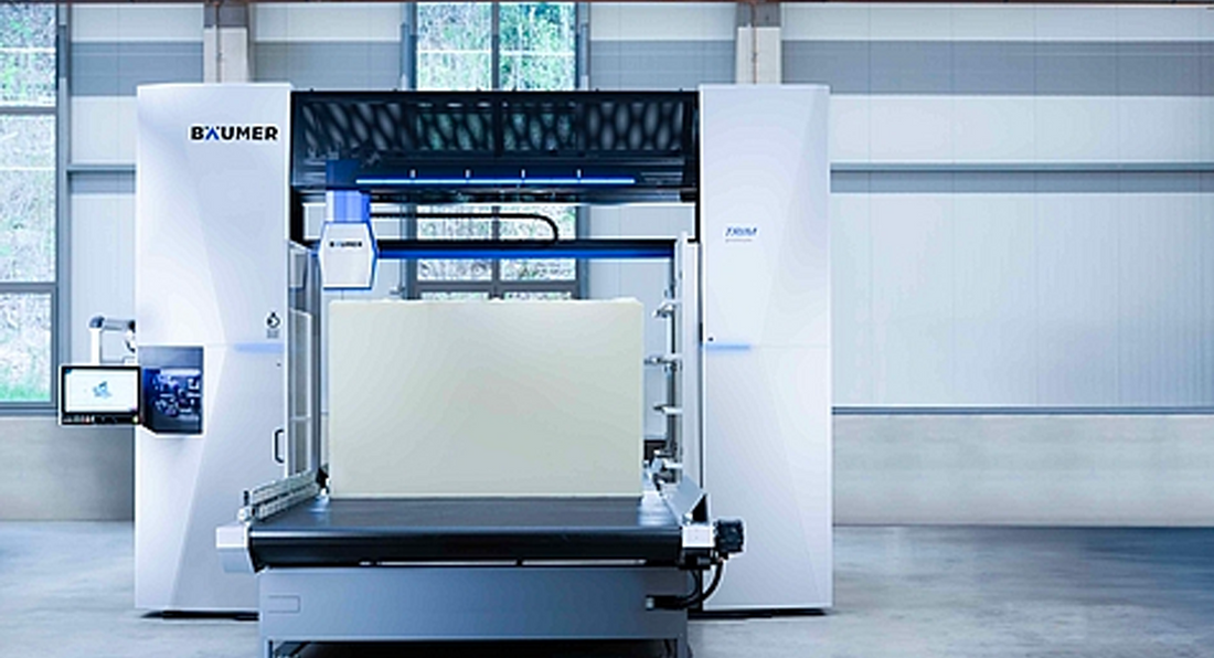 TRIM Premium Launches in North America: Bäumer’s Next-Generation Foam Cutting Machine