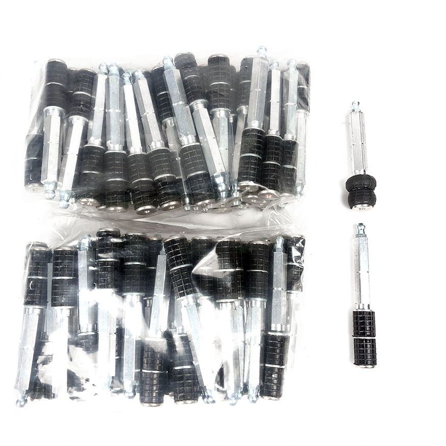 100 pcs/bag A-10 (1/2" x 3.6") Aluminum Injection Packers