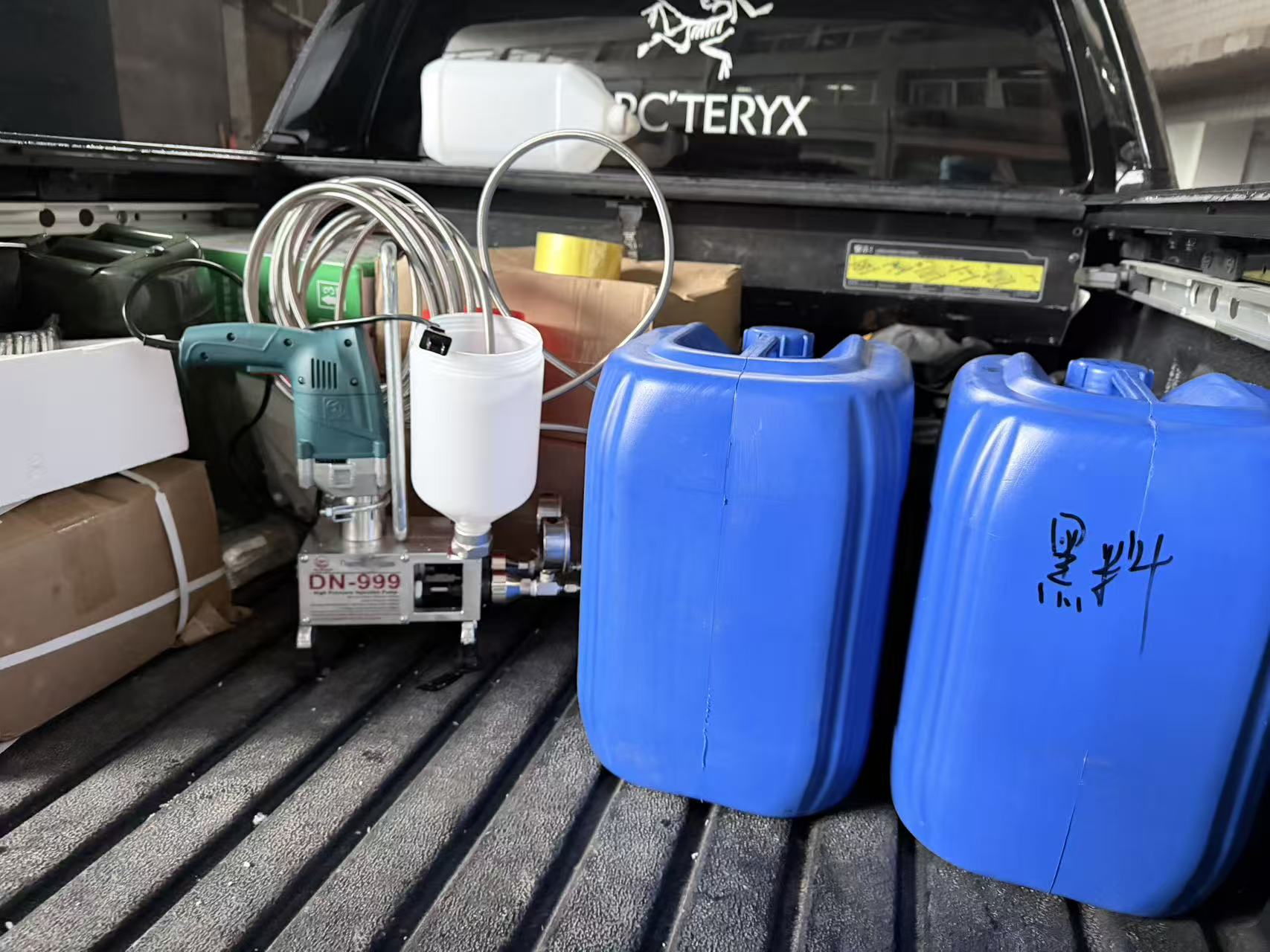 Polyurethane Foam Spray Gun AB Two-component High Pressure Coating Spray Gun Kit polyurethane or polyurea Sprayer(2L/Min, 10000psi) for DN-999 1:1 Injection Pump – Polyurethane/Polyurea/Insulation/Coating/Waterproofing/Expansion Joint