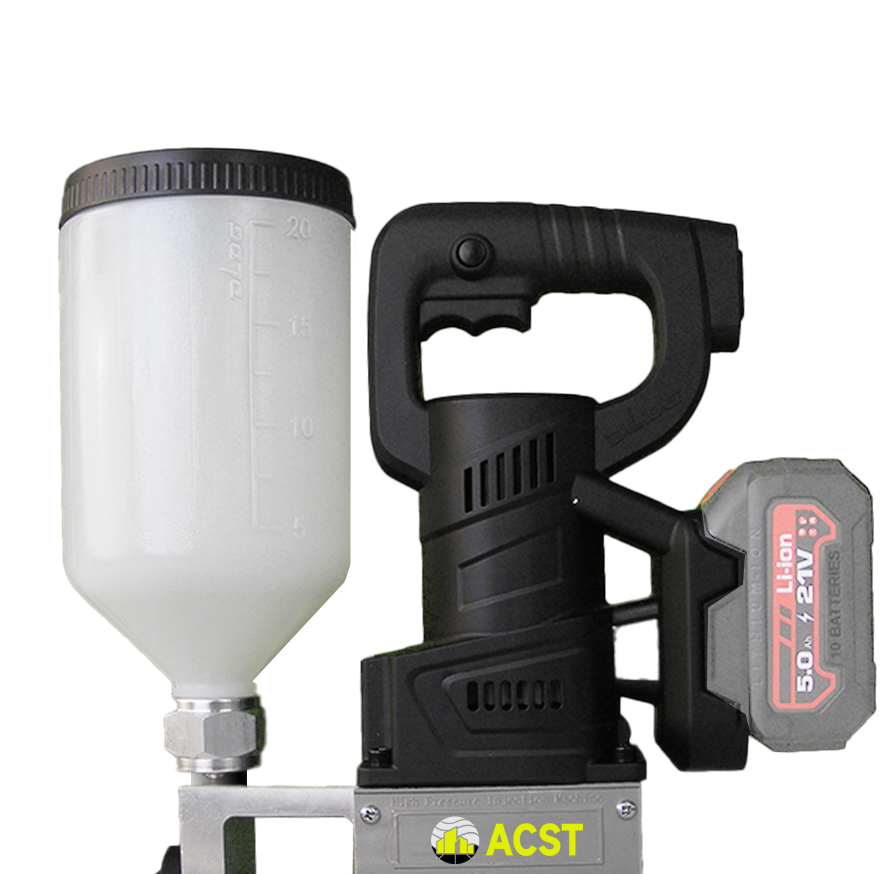 Cordless SG-999 Single Element Injection Machine  (No Dewalt 20V Battery）