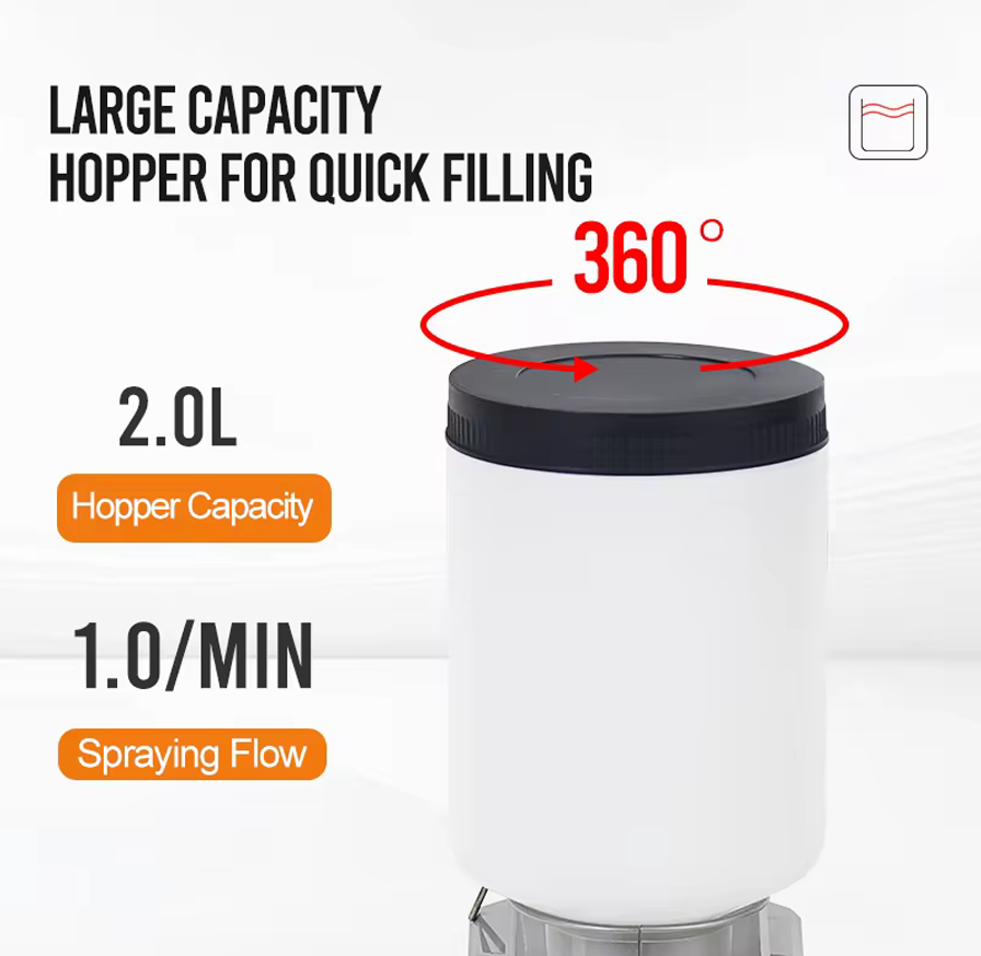ACST Multifunctional 300W Lithium Airless Paint Sprayer with 2L Portable Electric Spray Welder (No Makita Battery)