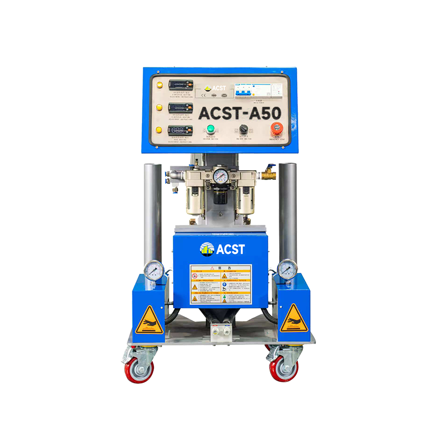 ACST-A50 Portable Slab Lifting Pump Machine  1:1 Polyurethane